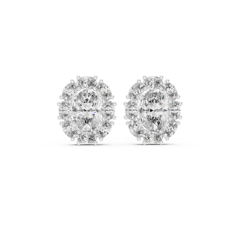 Earring AGDER-225@7 - White Gold - Image