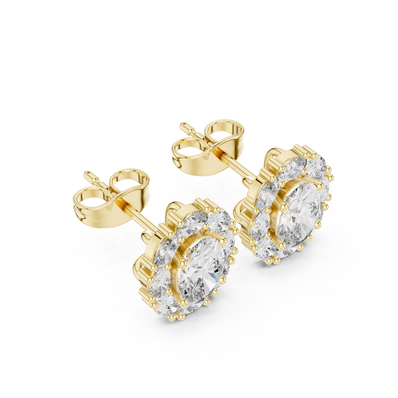 Earring AGDER-225@7 - Yellow Gold - Image