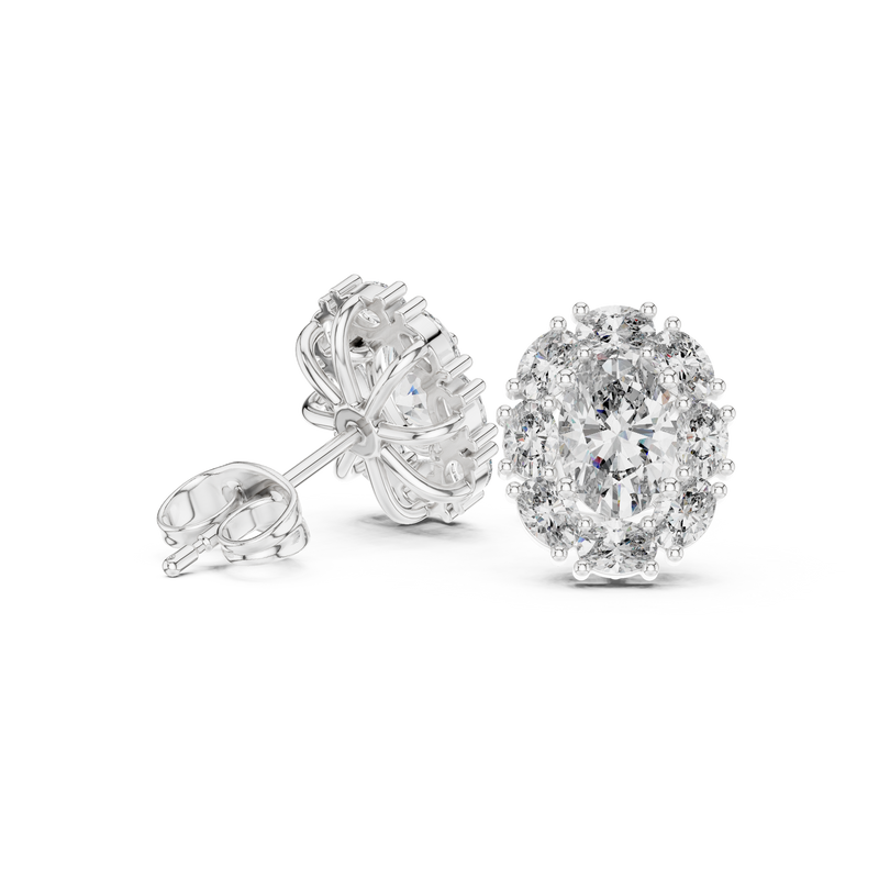 Earring AGDER-225@7 - White Gold - Image