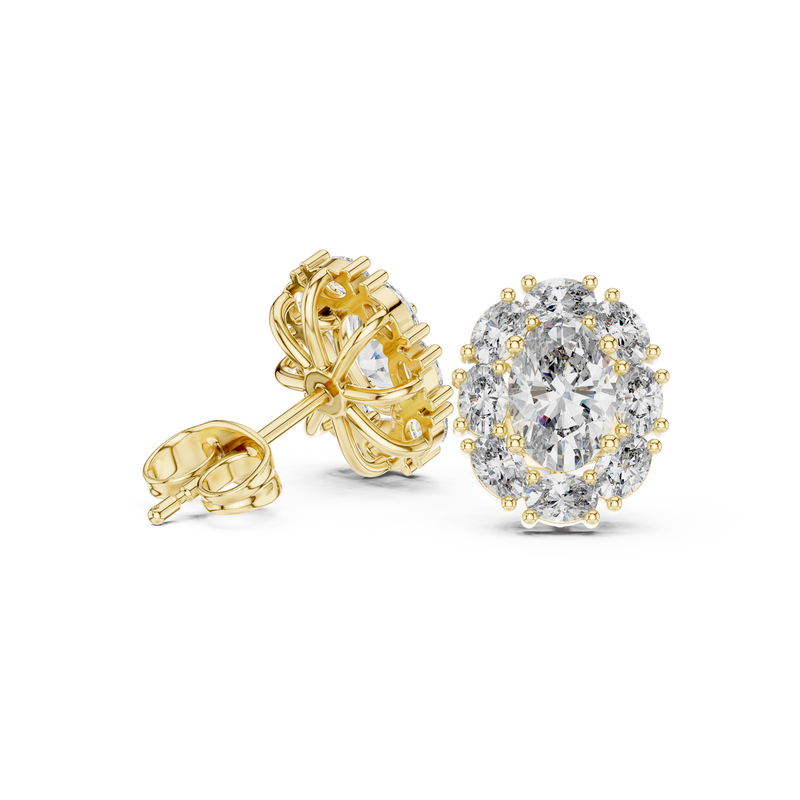 Earring AGDER-225@7 - Yellow Gold - Image