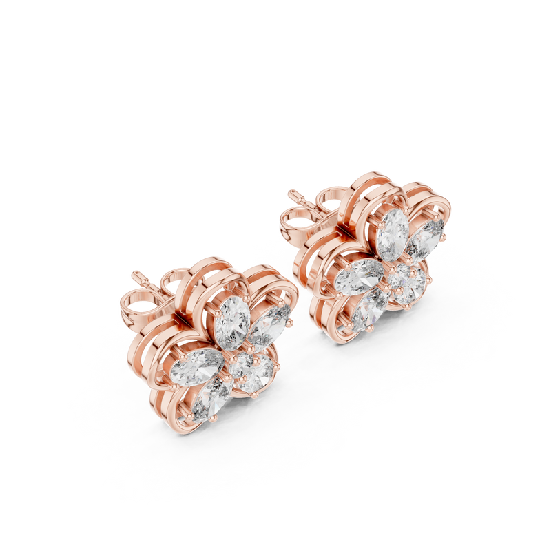 Earring AGDER-227@7 - Rose Gold - Image