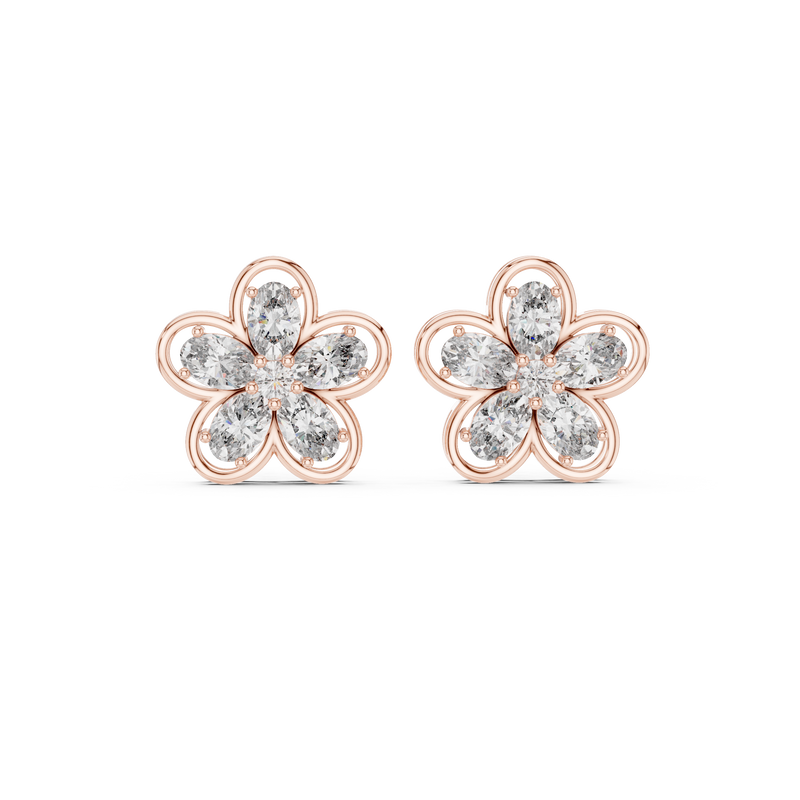 Earring AGDER-227@7 - Rose Gold - Image