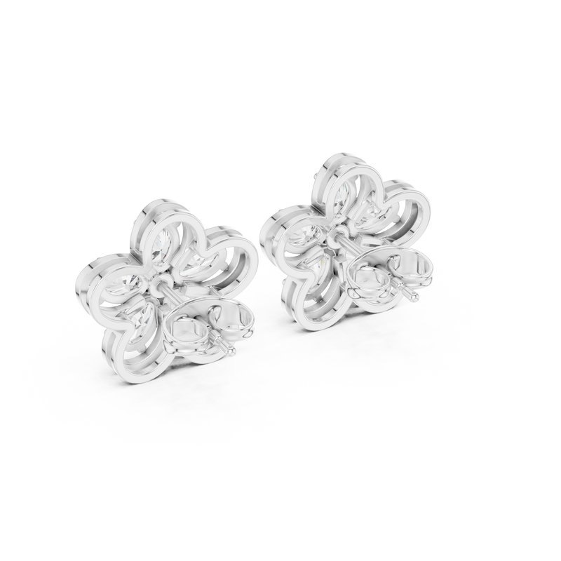 Earring AGDER-227@7 - White Gold - Image
