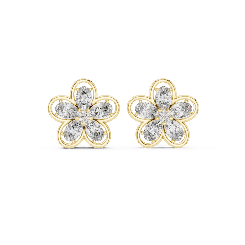 Earring AGDER-227@7 - Yellow Gold - Image