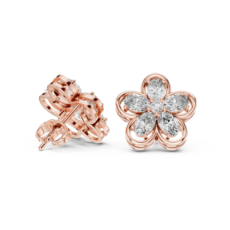 Earring AGDER-227@7 - Rose Gold - Image