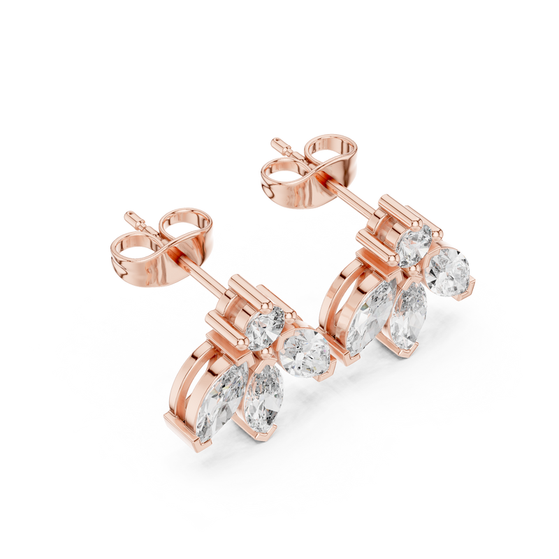 Earring AGDER-228@7 - Rose Gold - Image