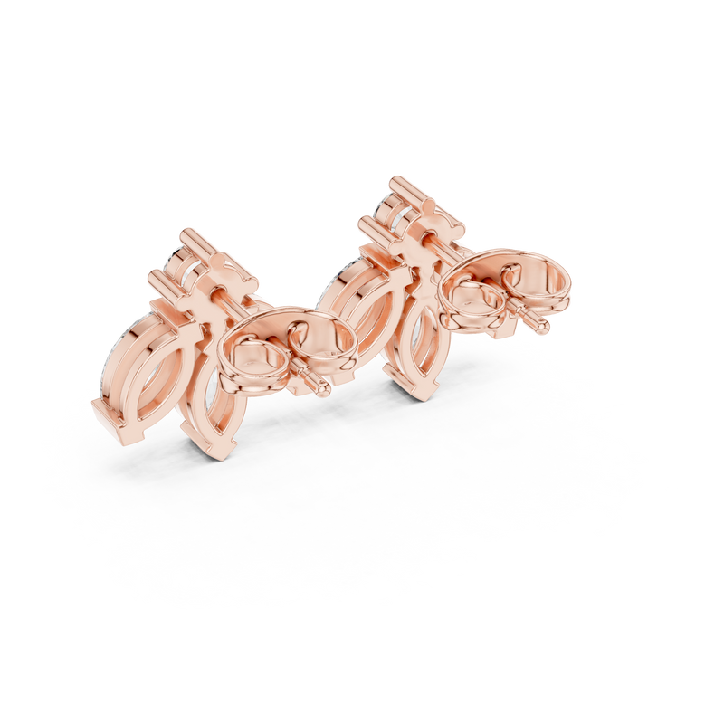 Earring AGDER-228@7 - Rose Gold - Image