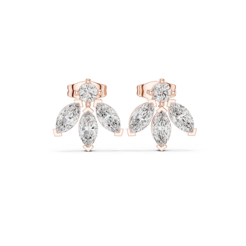 Earring AGDER-228@7 - Rose Gold - Image