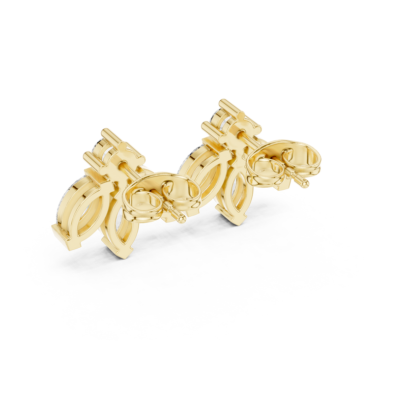 Earring AGDER-228@7 - Yellow Gold - Image