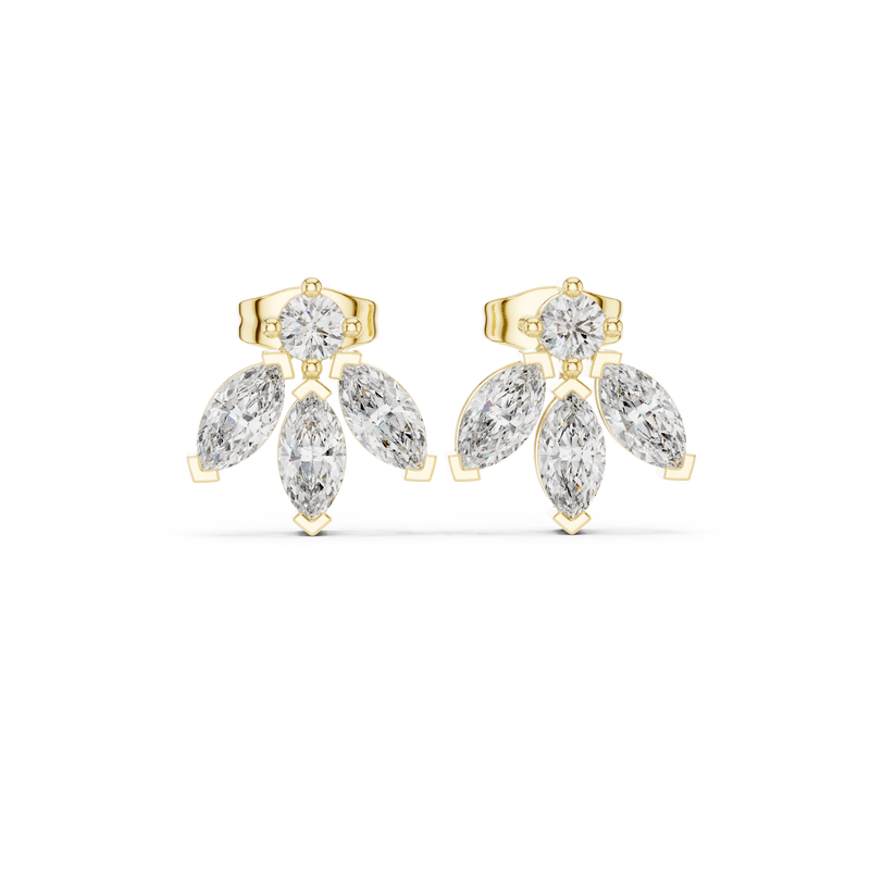Earring AGDER-228@7 - Yellow Gold - Image