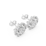 Earring AGDER-229@7 - White Gold - Image