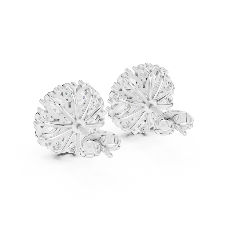 Earring AGDER-229@7 - White Gold - Image