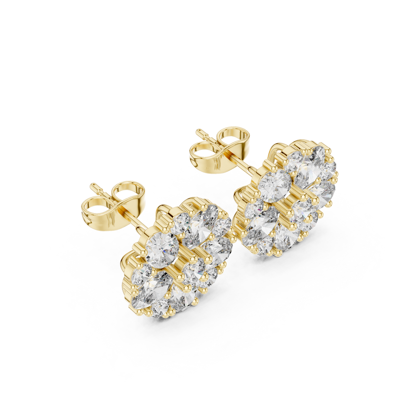 Earring AGDER-229@7 - Yellow Gold - Image