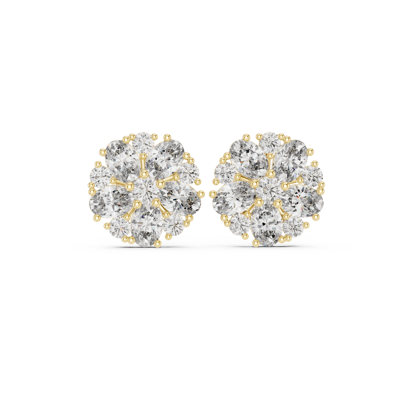 Earring AGDER-229@7 - Yellow Gold - Image