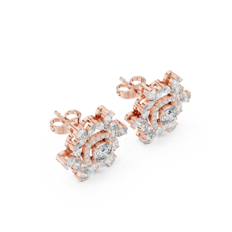 Earring AGDER-230@7 - Rose Gold - Image