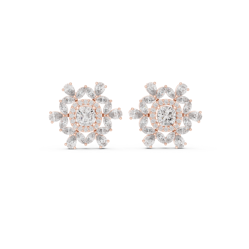 Earring AGDER-230@7 - Rose Gold - Image