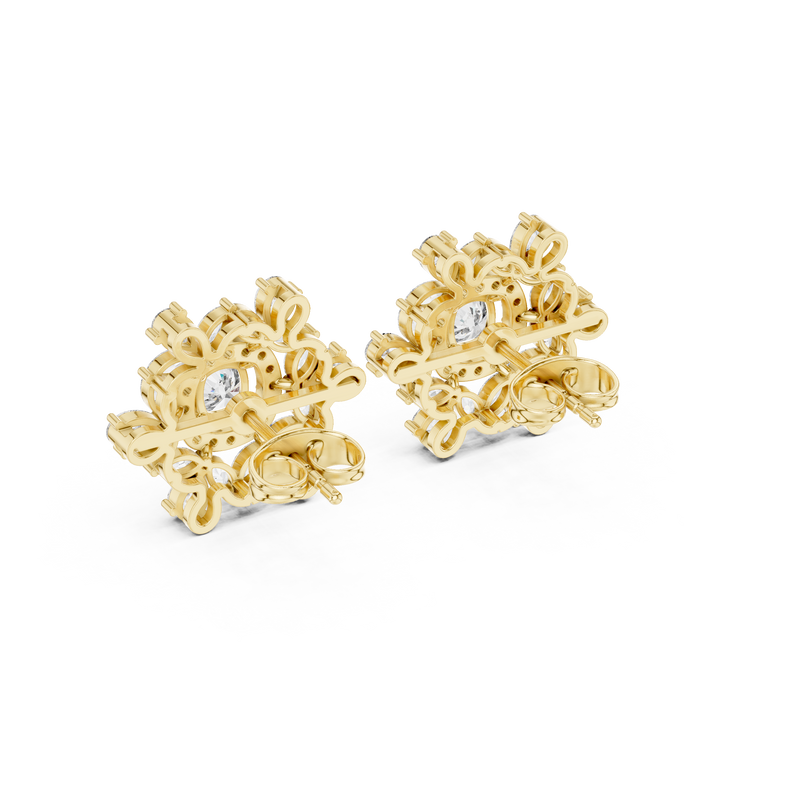 Earring AGDER-230@7 - Yellow Gold - Image