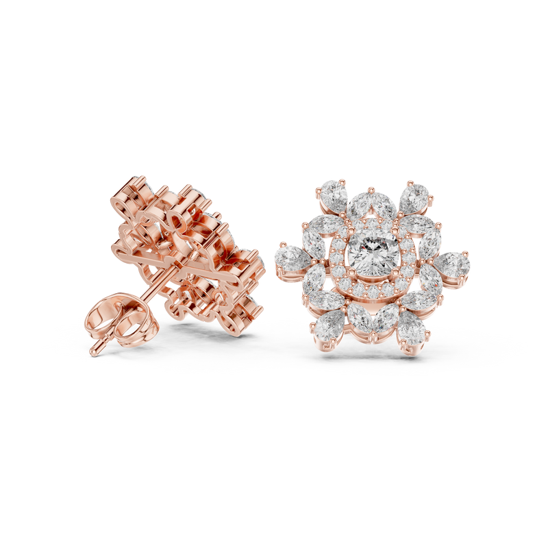 Earring AGDER-230@7 - Rose Gold - Image