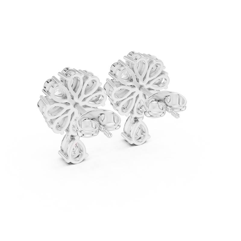 Earring AGDER-231@7 - White Gold - Image