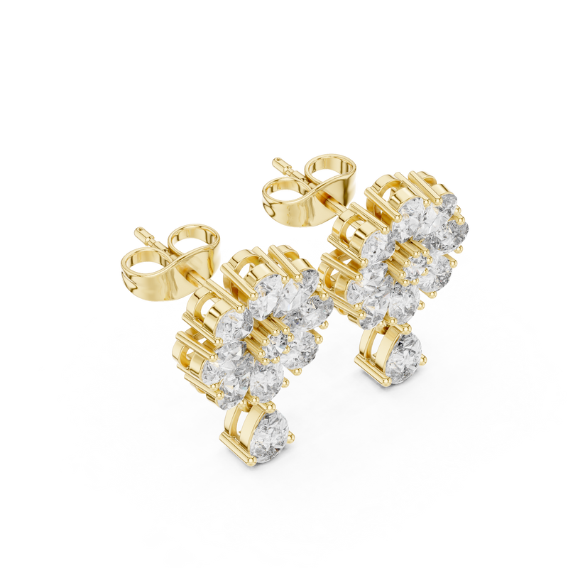 Earring AGDER-231@7 - Yellow Gold - Image