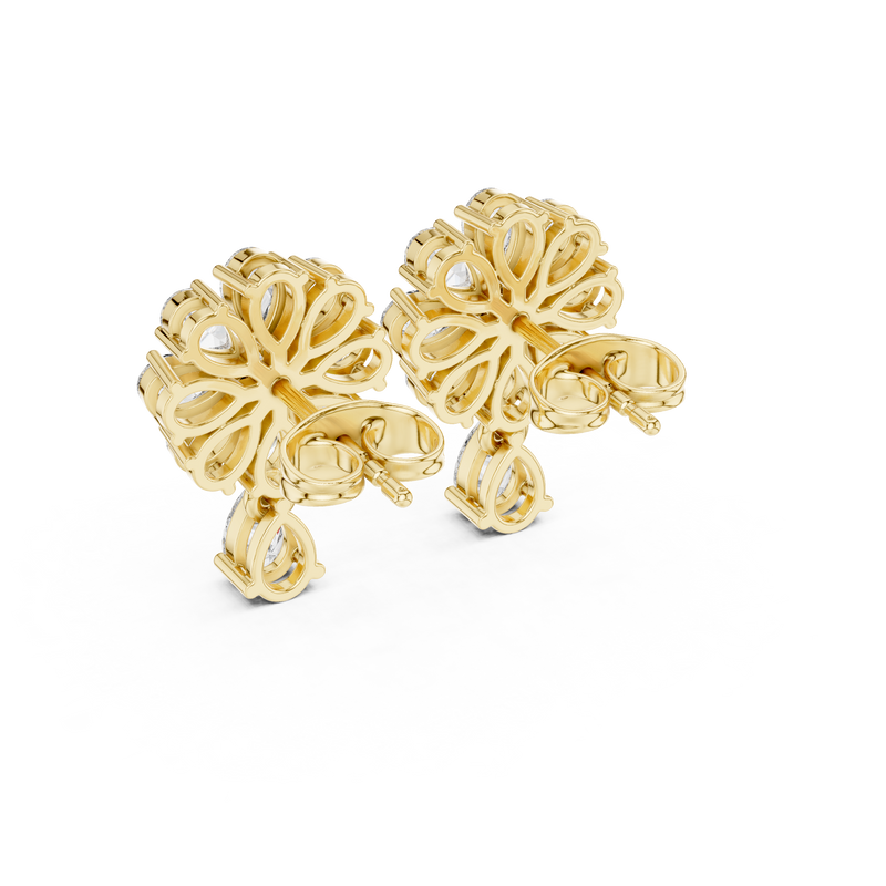 Earring AGDER-231@7 - Yellow Gold - Image