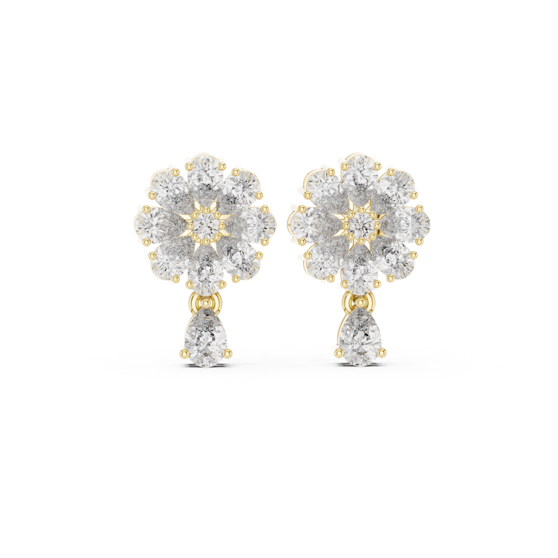 Earring AGDER-231@7 - Yellow Gold - Image