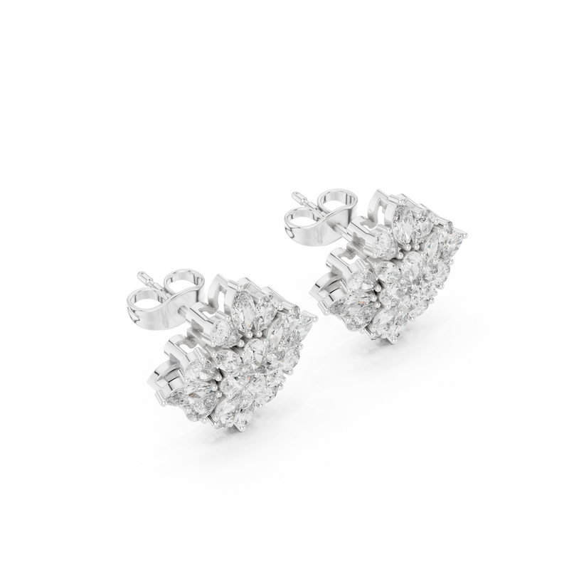 Earring AGDER-234@7 - White Gold - Image