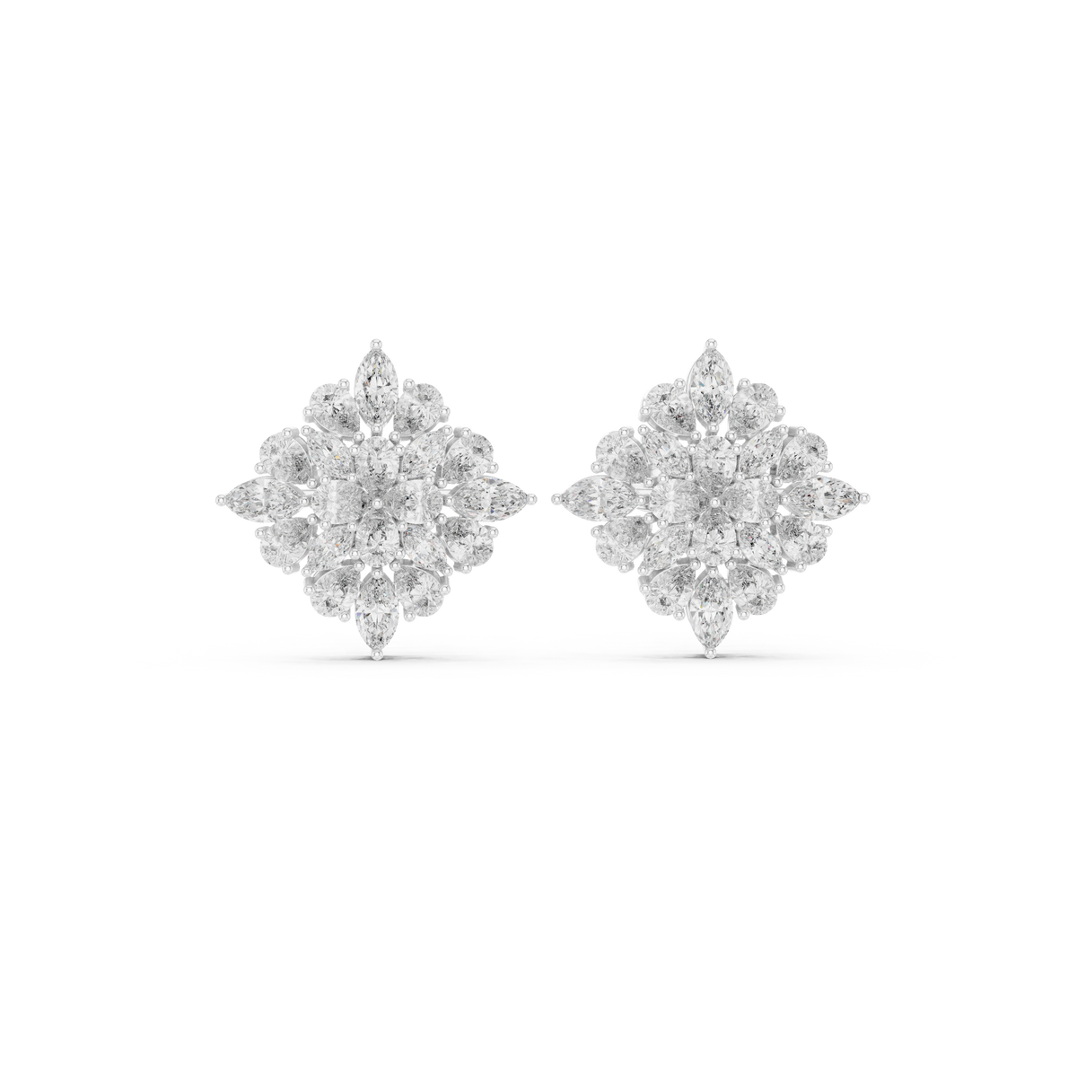 Earring AGDER-234@7 - White Gold - Image