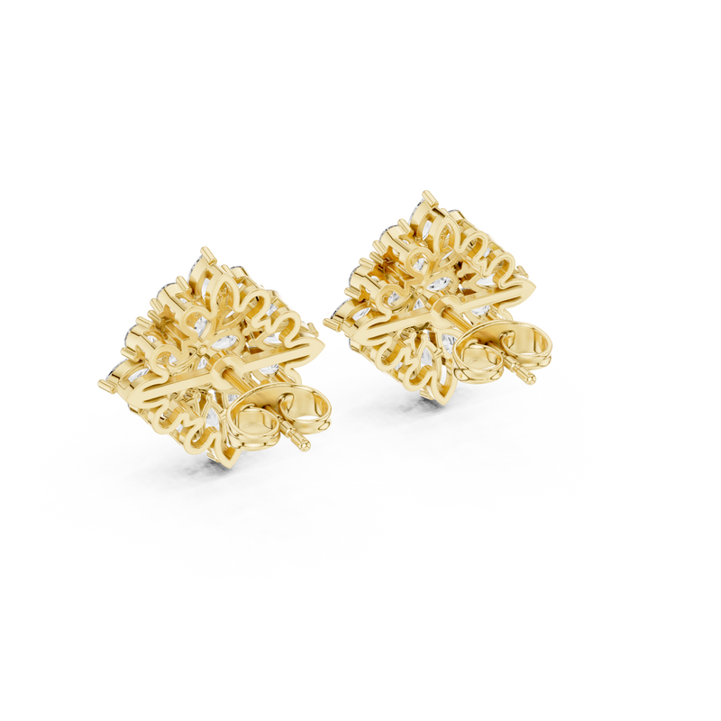 Earring AGDER-234@7 - Yellow Gold - Image