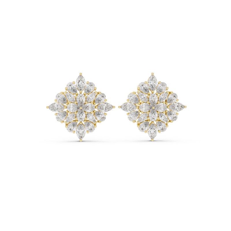 Earring AGDER-234@7 - Yellow Gold - Image