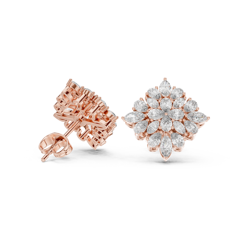 Earring AGDER-234@7 - Rose Gold - Image