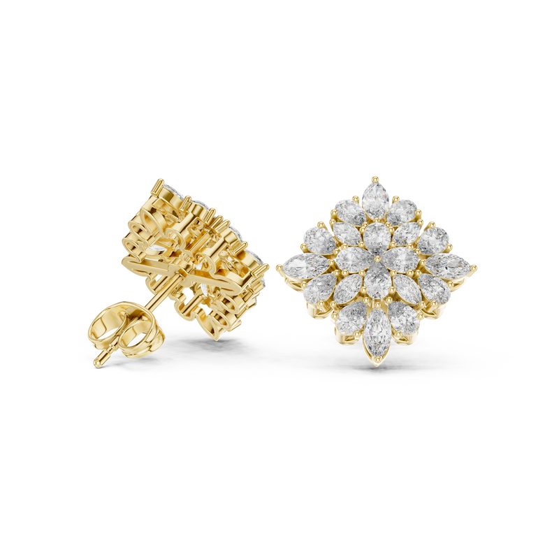 Earring AGDER-234@7 - Yellow Gold - Image