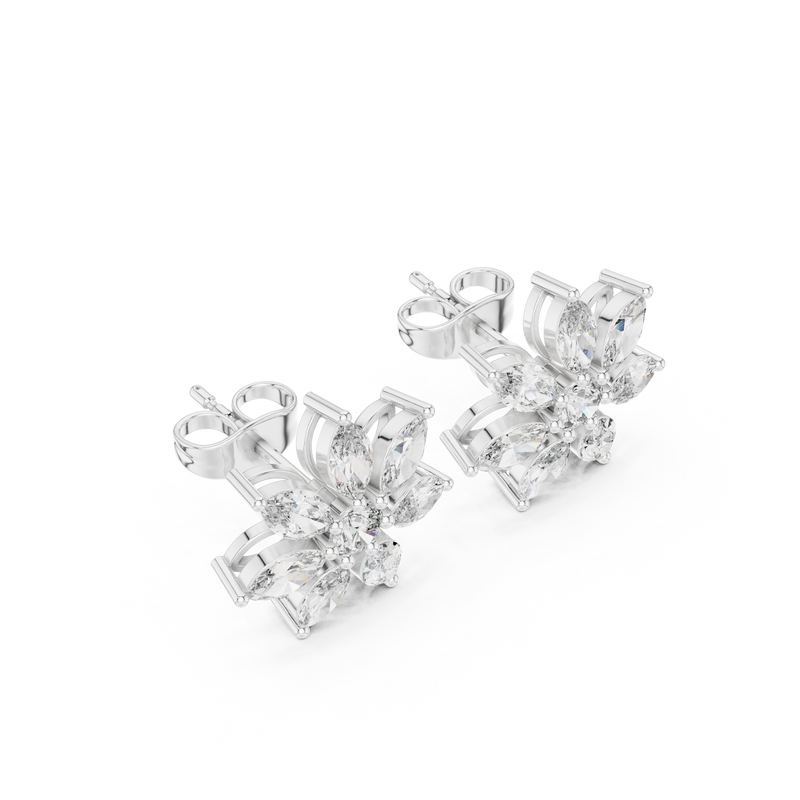 Earring AGDER-259@7 - White Gold - Image