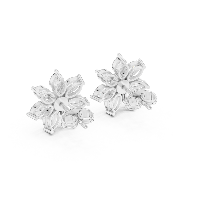 Earring AGDER-259@7 - White Gold - Image