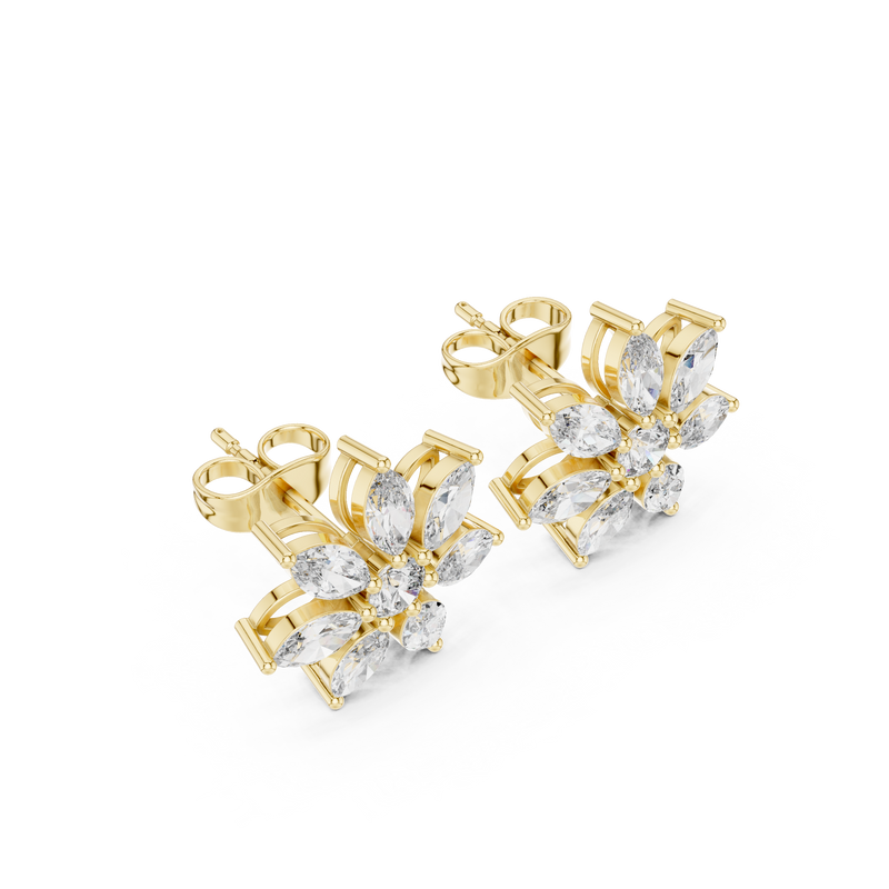 Earring AGDER-259@7 - Yellow Gold - Image