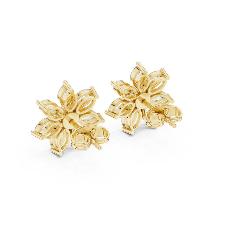 Earring AGDER-259@7 - Yellow Gold - Image
