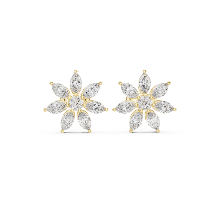 Earring AGDER-259@7 - Yellow Gold - Image