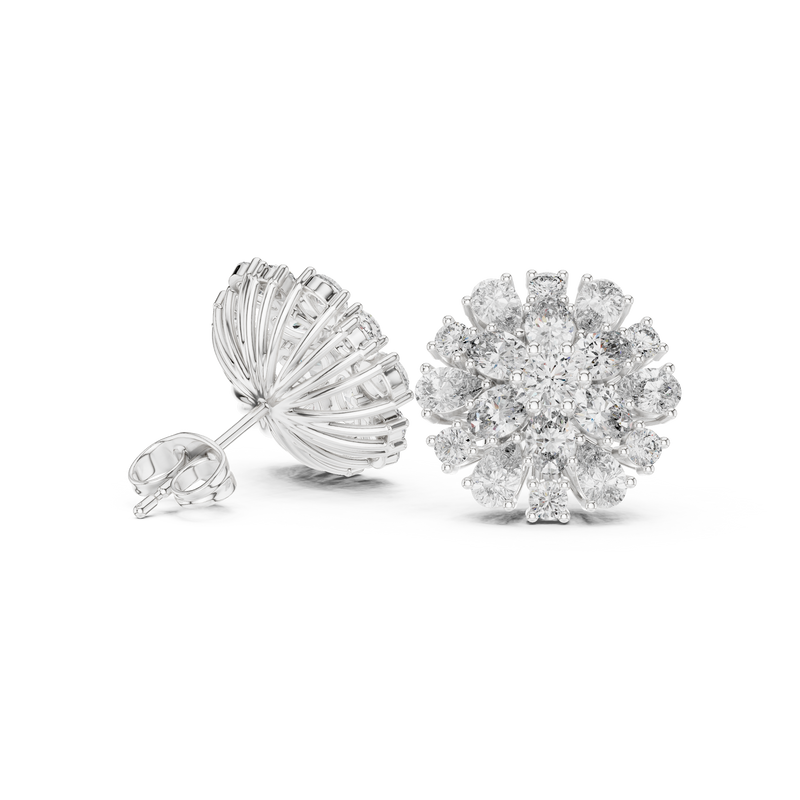 Earring AGDER-260@7 - White Gold - Image