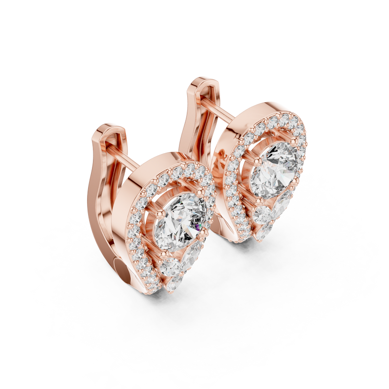Earring AGDER-263@7 - Rose Gold - Image