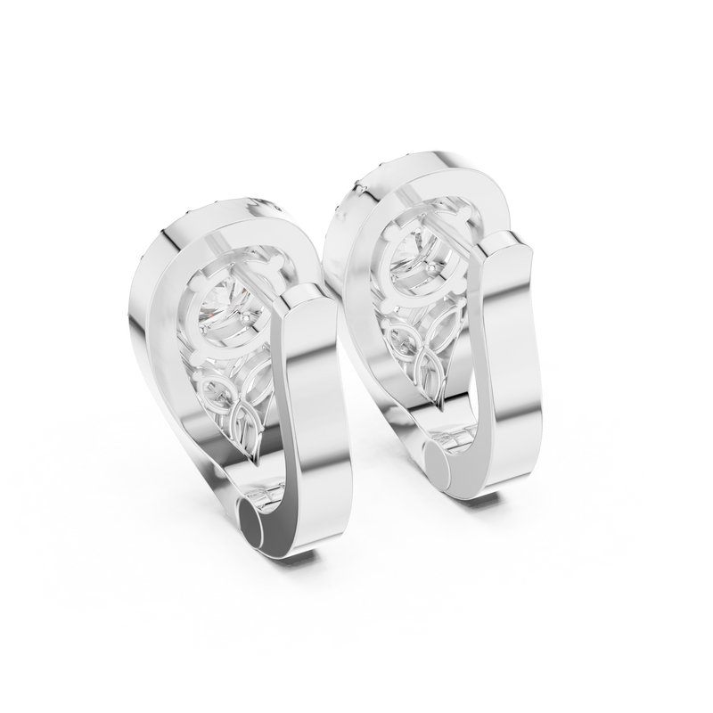 Earring AGDER-263@7 - White Gold - Image
