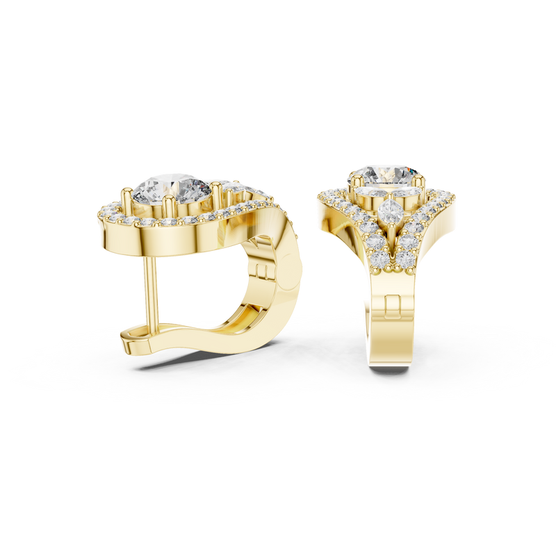 Earring AGDER-263@7 - Yellow Gold - Image