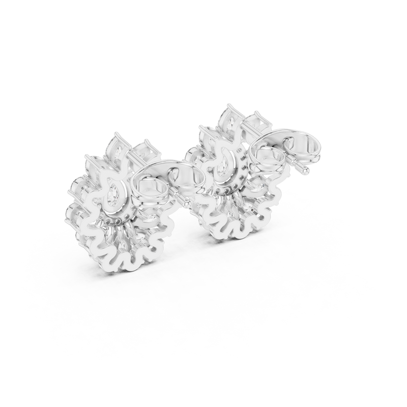 Earring AGDER-264@7 - White Gold - Image