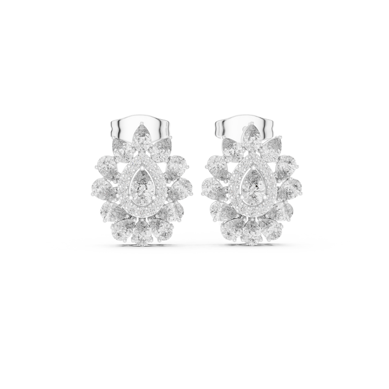 Earring AGDER-264@7 - White Gold - Image