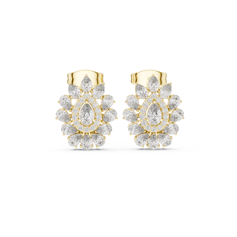 Earring AGDER-264@7 - Yellow Gold - Image