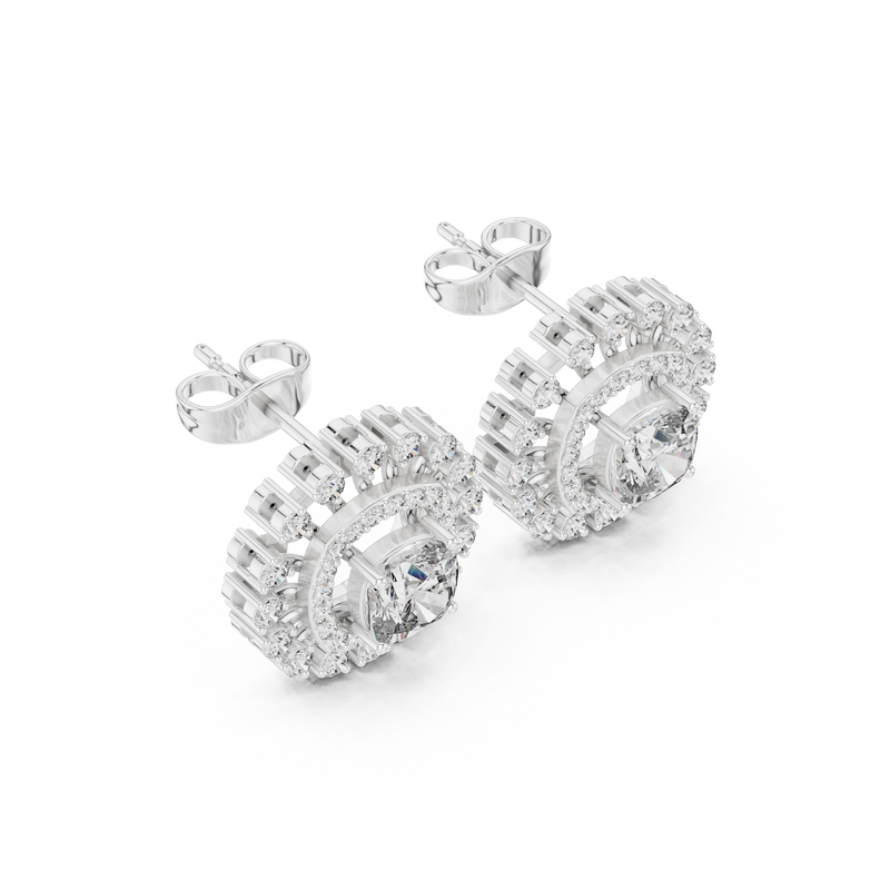 Earring AGDER-269@7 - White Gold - Image