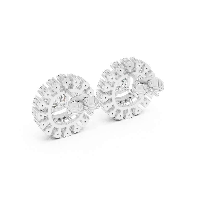 Earring AGDER-269@7 - White Gold - Image