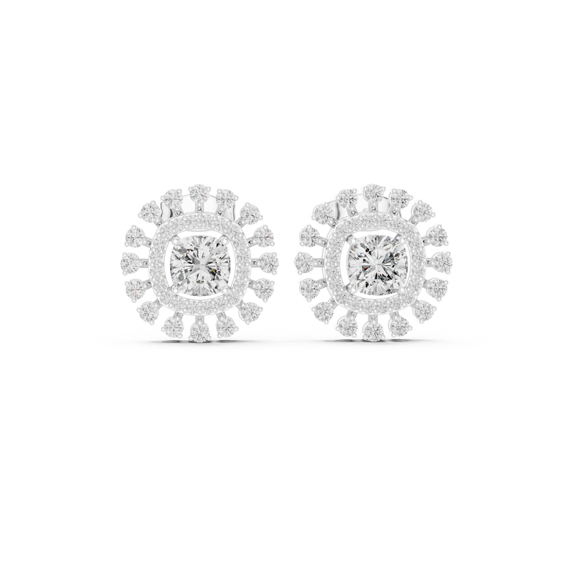 Earring AGDER-269@7 - White Gold - Image
