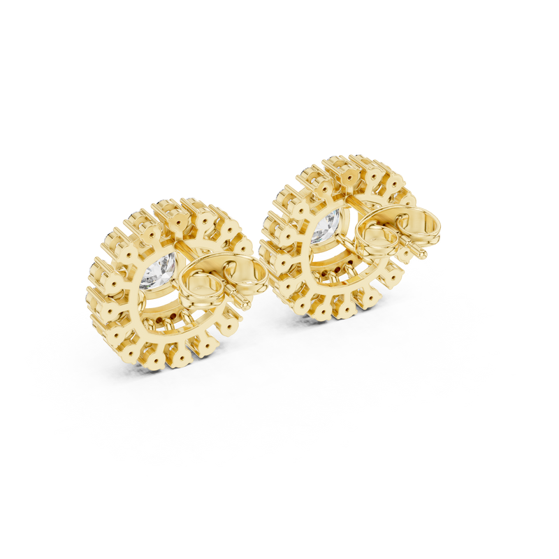 Earring AGDER-269@7 - Yellow Gold - Image