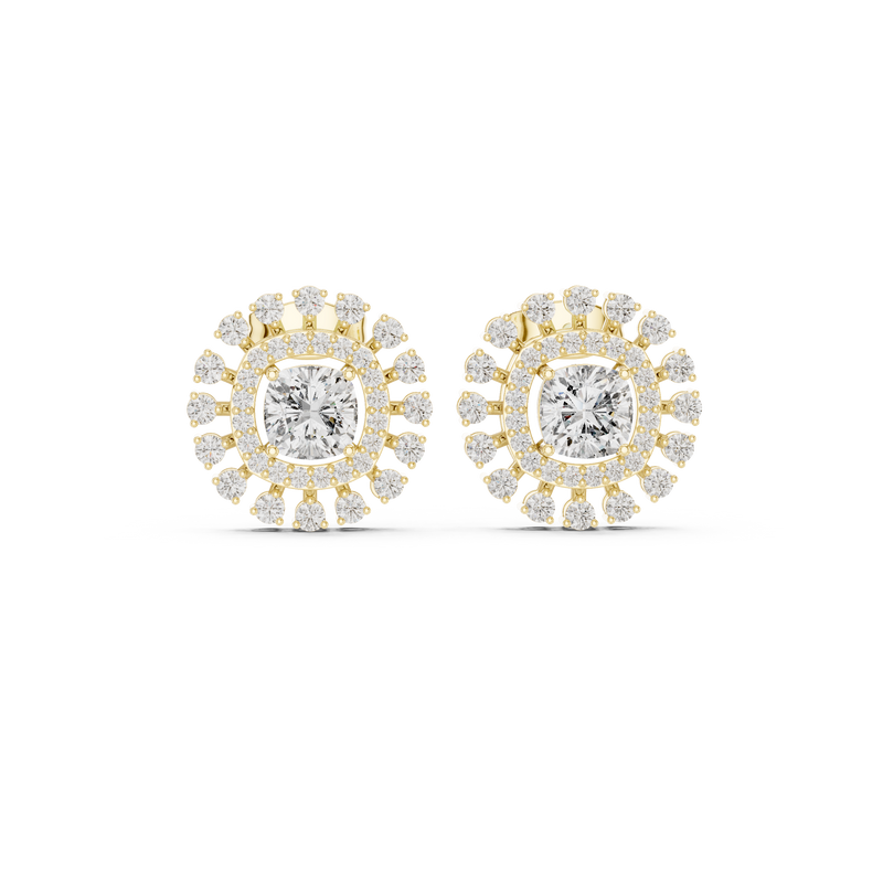 Earring AGDER-269@7 - Yellow Gold - Image