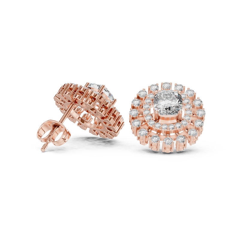 Earring AGDER-269@7 - Rose Gold - Image